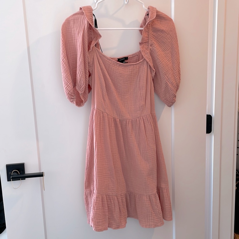 Blush pink dress